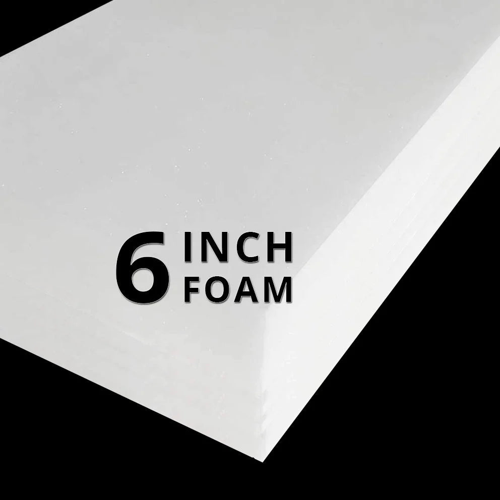 GoTo Foam 2\" Height X 29\" Width X 66\" Length 44ILD (Firm...