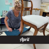 April In-Person Upholstery Workshops | Bring Your Own Project