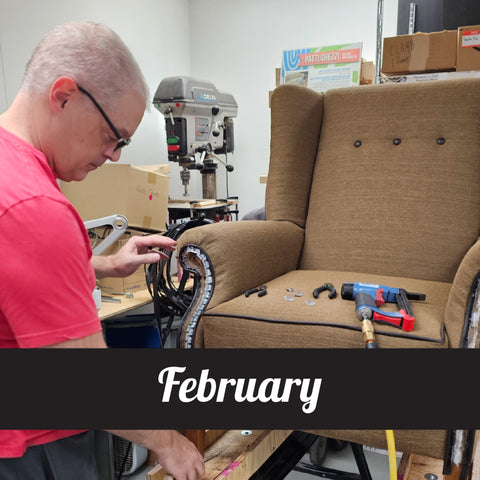February In-Person Upholstery Workshops | Bring Your Own Project