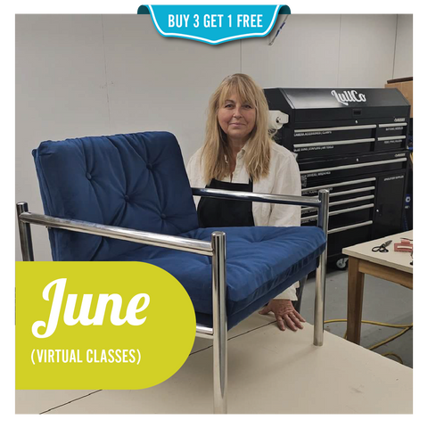 June Virtual Upholstery Workshops | Bring Your Own Project