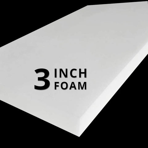 3" Upholstery Foam | 30" Wide | Full Sheet