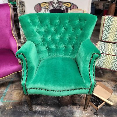 Little Green Chair | Content Memorabilia