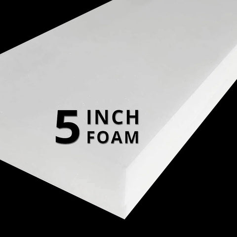 5" Upholstery Foam | 48" Wide | Full Sheet