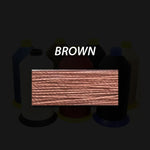 No 69 Bonded Nylon Upholstery Thread Brown