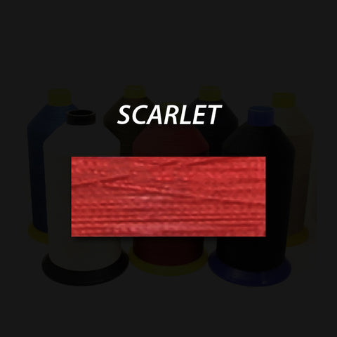 No 69 Bonded Nylon Upholstery Thread Scarlet