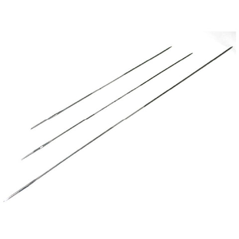 Straight 10 Inch Single Round Point Upholstery Needle