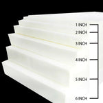 4" Upholstery Foam | 30" Wide | Full Sheet