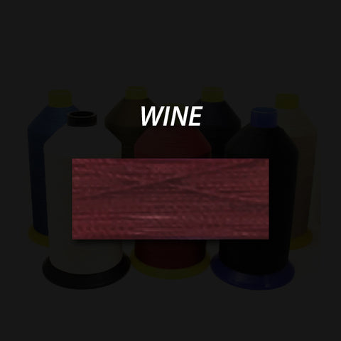 No 69 Bonded Nylon Upholstery Thread Wine